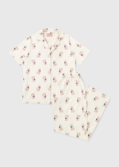 Cream Cockapoo Traditional Pyjama Set