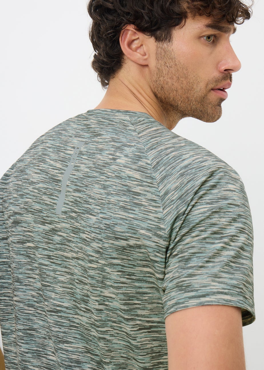 Souluxe Green Space Dye T-Shirt