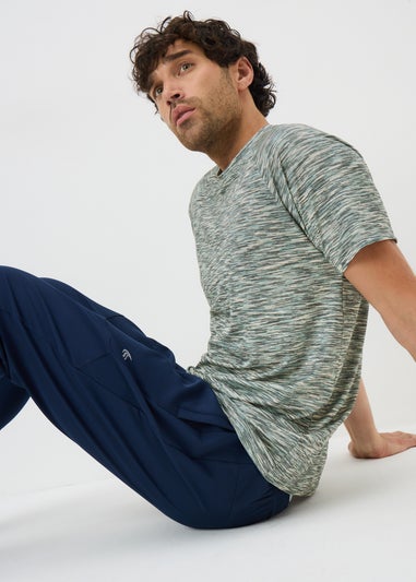 Souluxe Green Space Dye T-Shirt