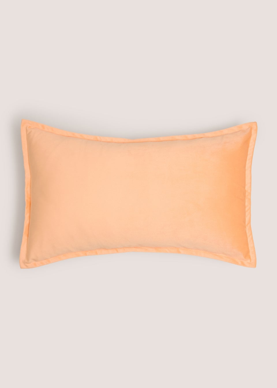 Peach Velvet Cushion