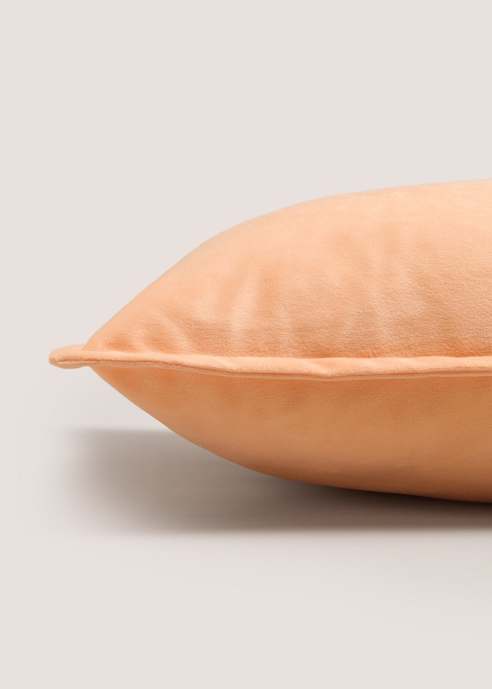 Peach Velvet Cushion
