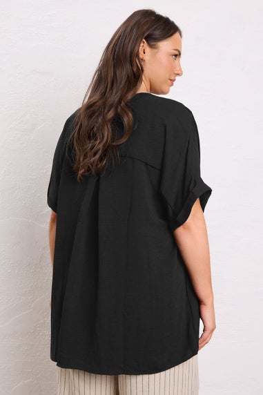 Evans Curve Black Overhead Utility Shirt