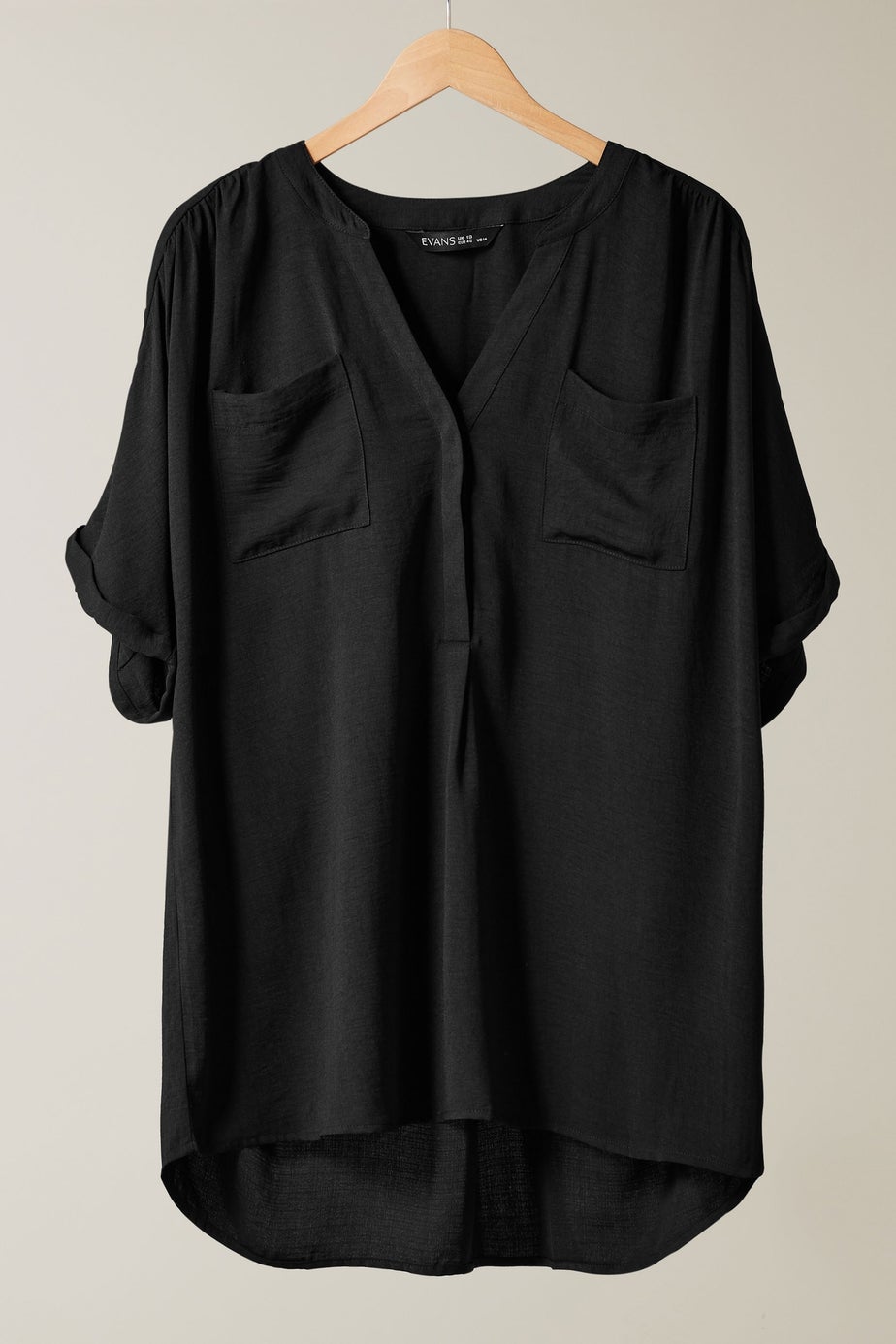 Evans Curve Black Overhead Utility Shirt