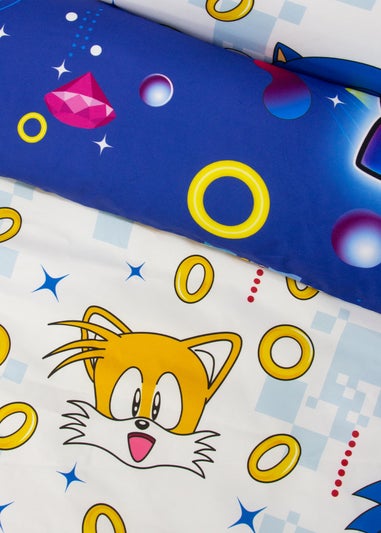 Sonic The Hedgehog Blue Liquid Rotary Duvet Cover