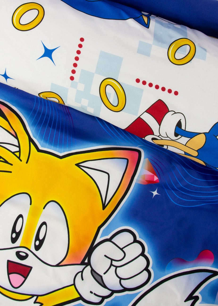 Sonic The Hedgehog Blue Liquid Rotary Duvet Cover
