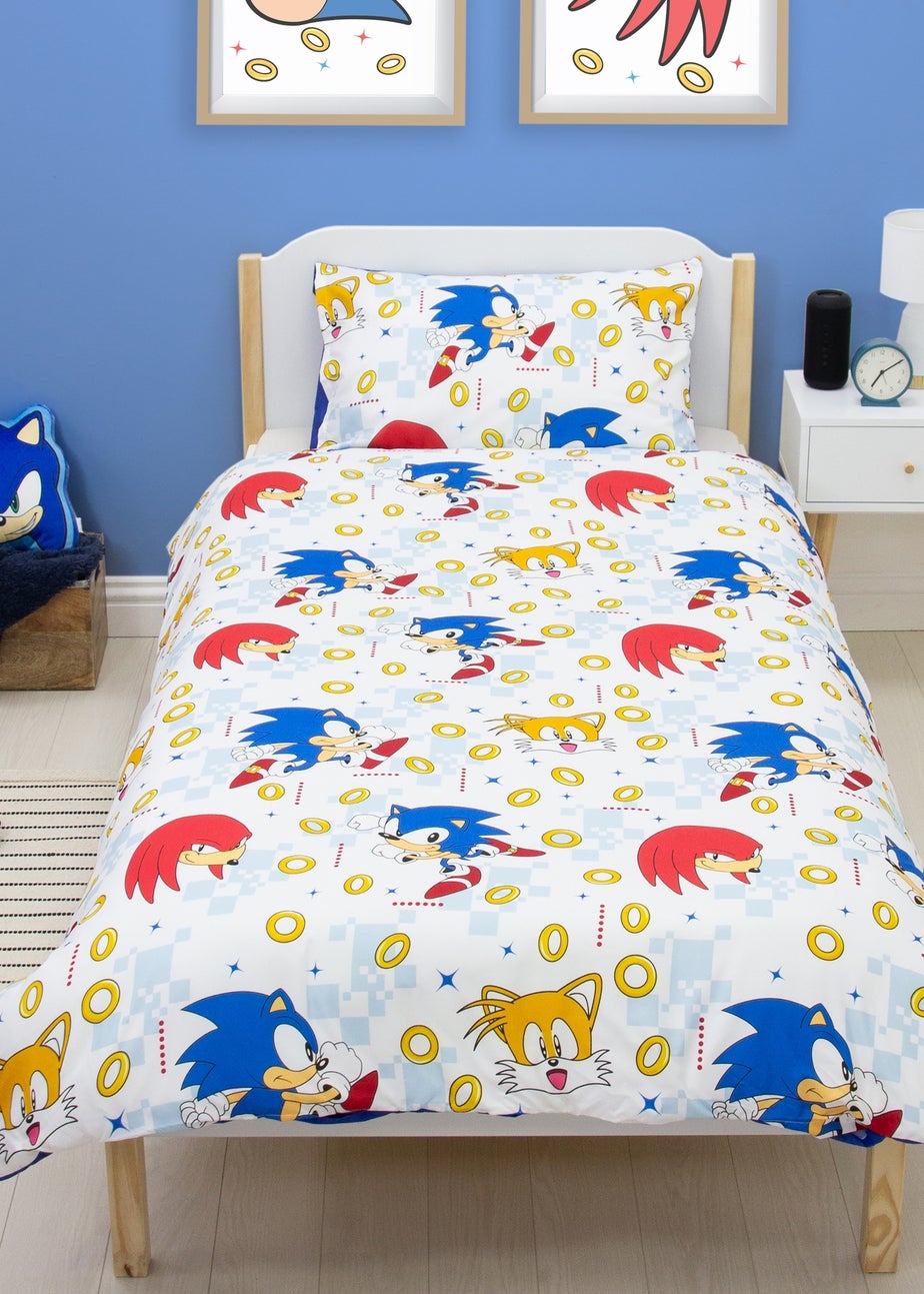 Sonic The Hedgehog Blue Liquid Rotary Duvet Cover