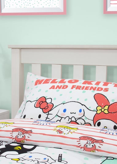 Hello Kitty Rare Pink Rotary Duvet Cover