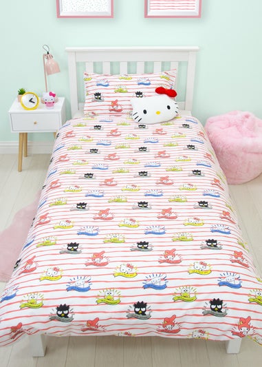 Hello Kitty Rare Pink Rotary Duvet Cover