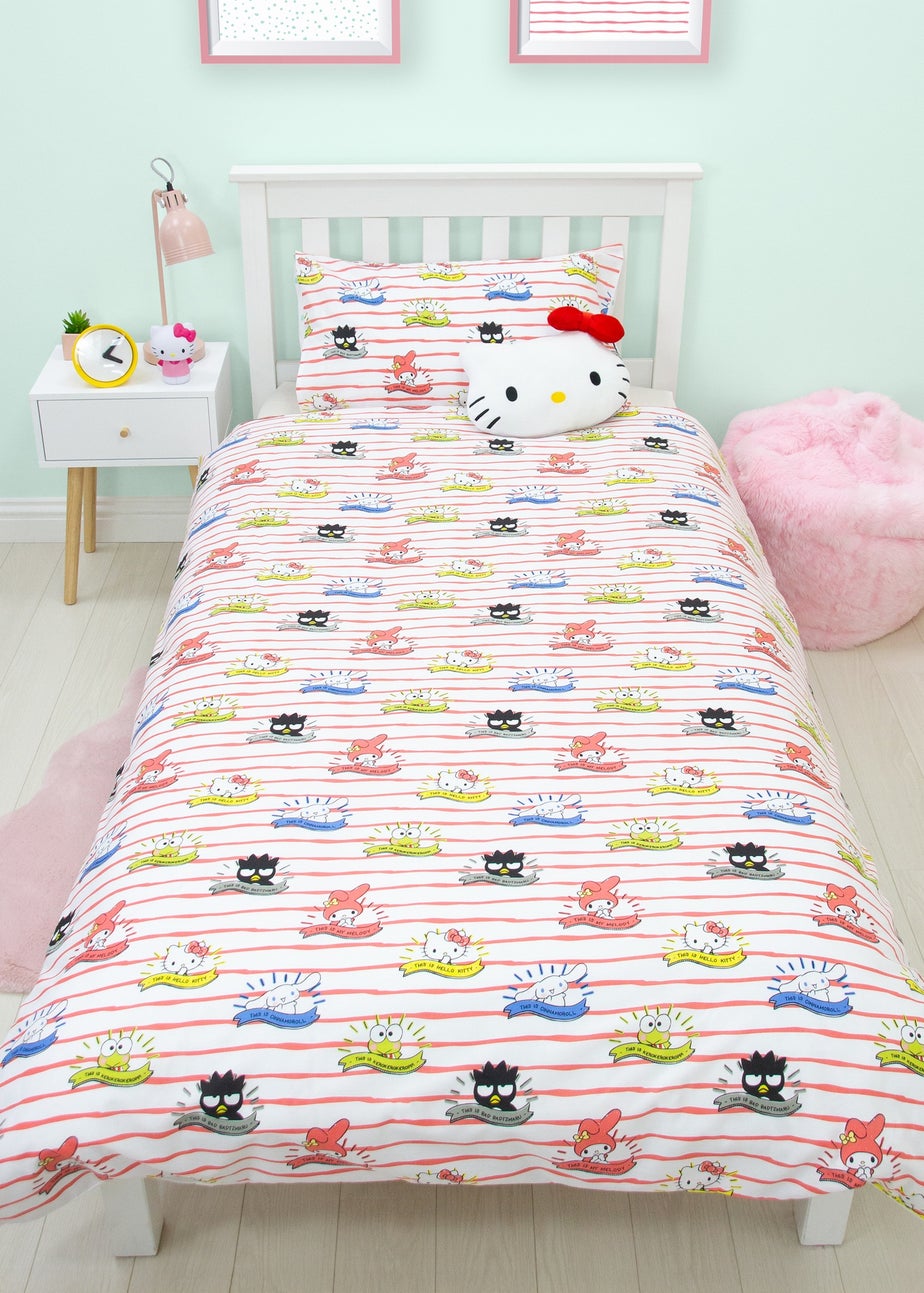 Hello Kitty Rare Pink Rotary Duvet Cover