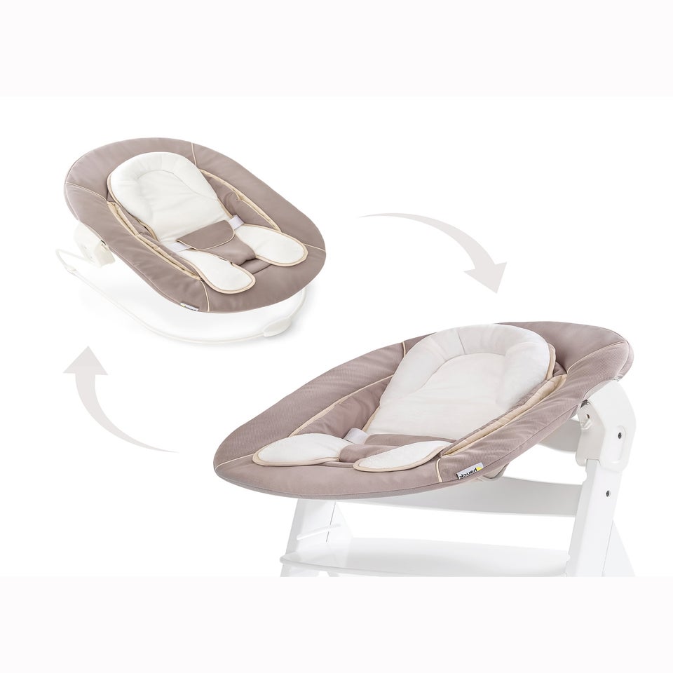 Hauck Beige Alpha Bouncer 2 in 1 Stretch