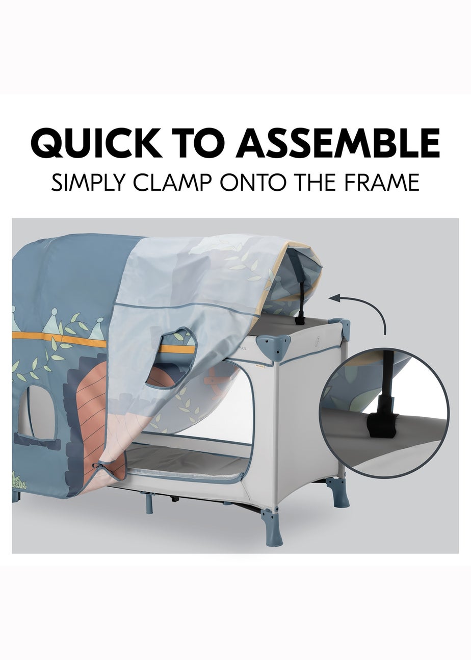 Hauck Blue Travel Bed Cover Palace