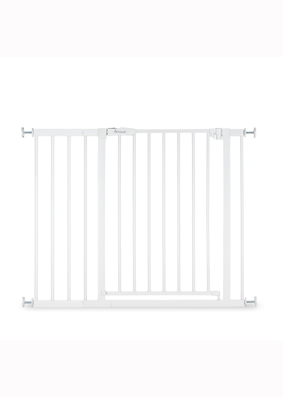 Hauck White Open N Stop​ 2 Set & 21cm Extension Bed Rail