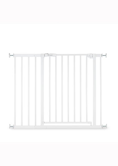 Hauck White Open N Stop​ 2 Set & 21cm Extension Bed Rail