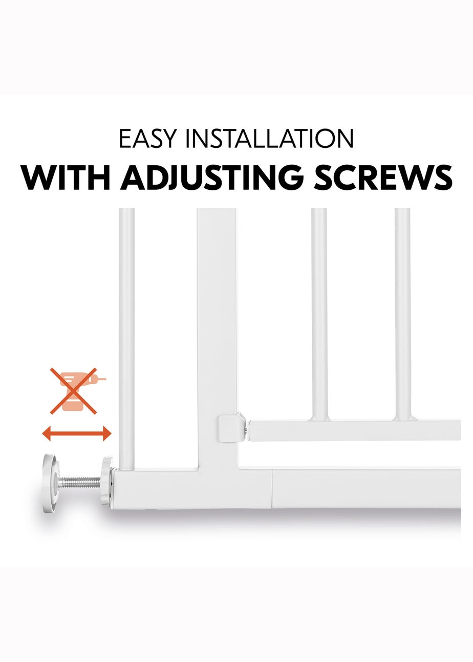 Hauck White Open N Stop​ 2 Bed Rails