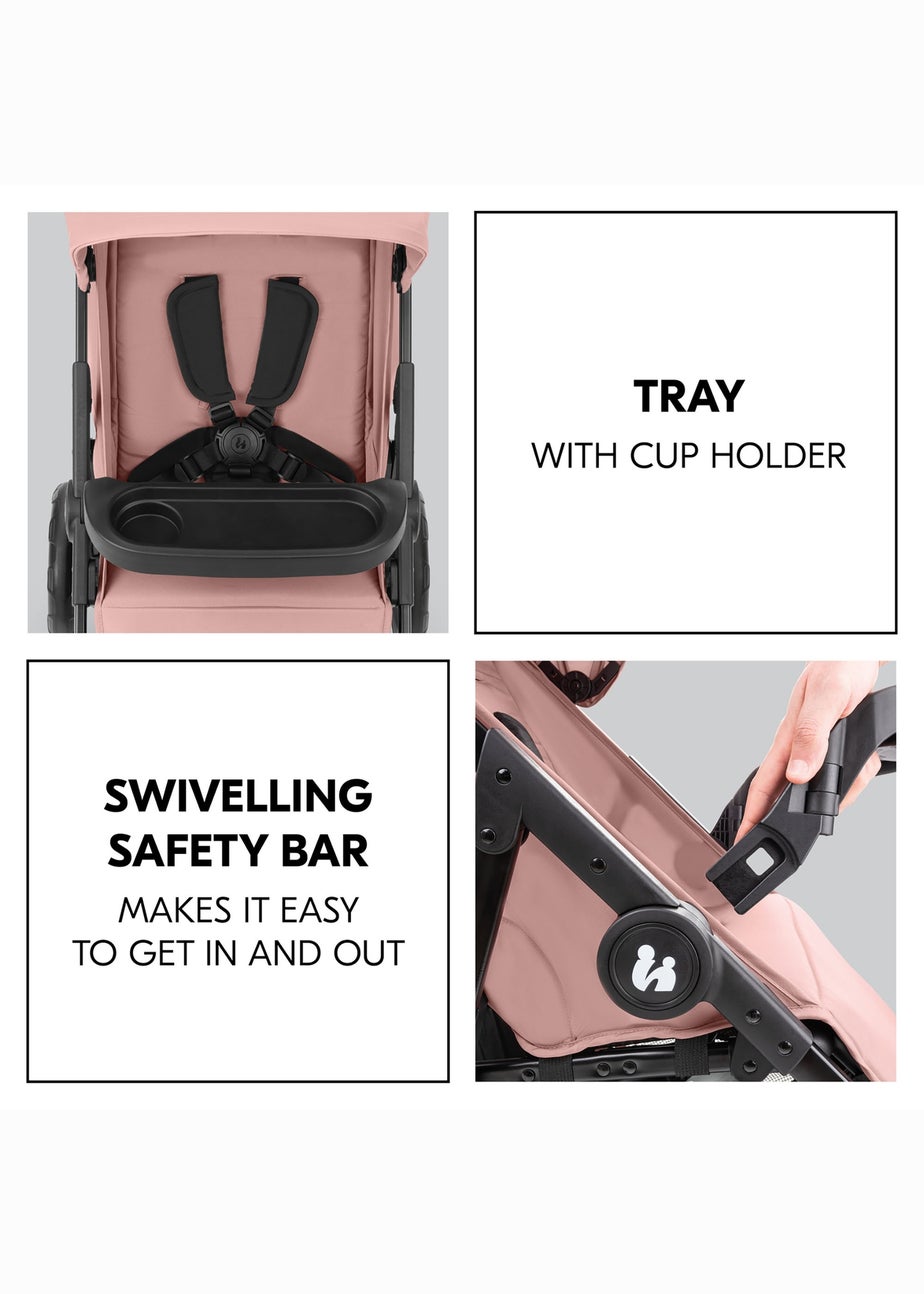 Hauck Dark Pink Shop N Care Pushchair