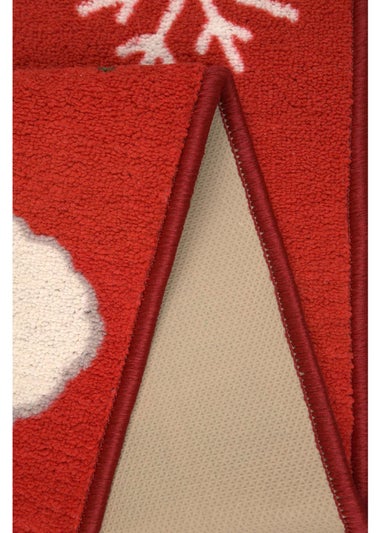 Homemaker Red Santa Stop Here Runner & Doormat