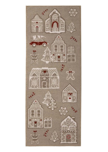 Homemaker Natural Gingerbread House Runner
