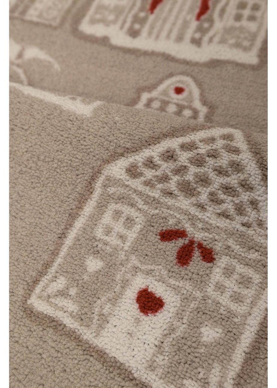 Homemaker Natural Gingerbread House Runner