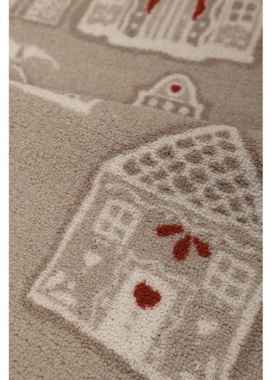 Homemaker Natural Gingerbread House Runner