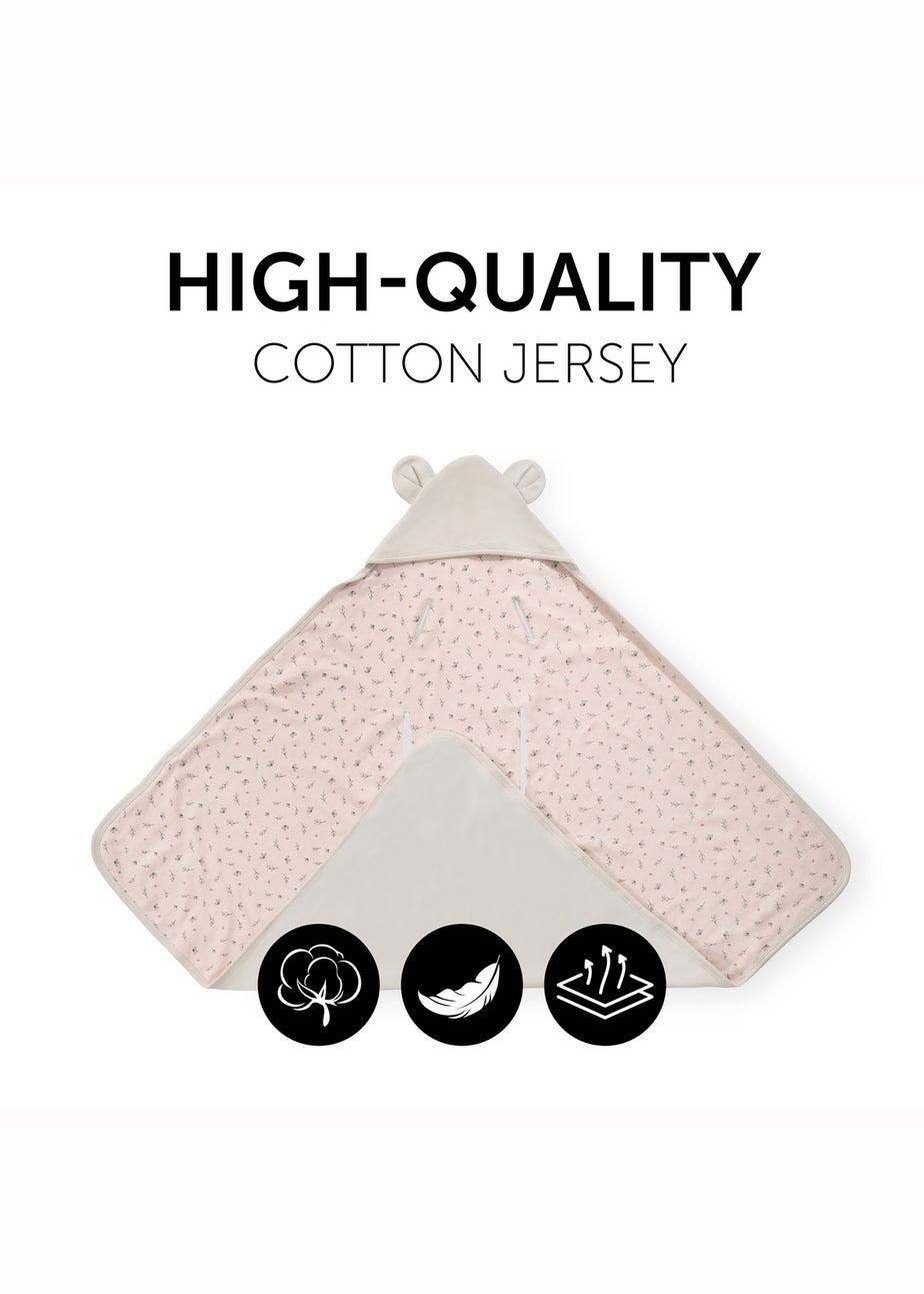 Hauck Beige Bloom Snuggle N Dream Blanket