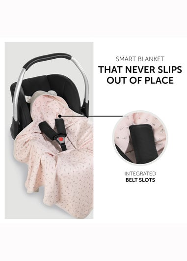 Hauck Beige Bloom Snuggle N Dream Blanket