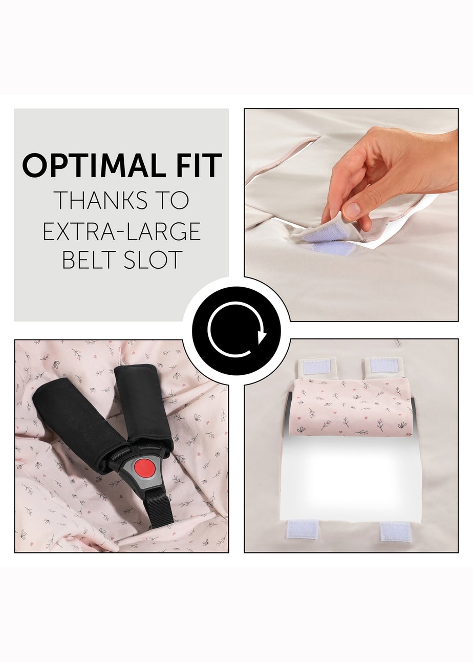 Hauck Beige Bloom Snuggle N Dream Blanket