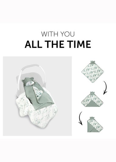 Hauck Green/White Snuggle N Dream Blanket