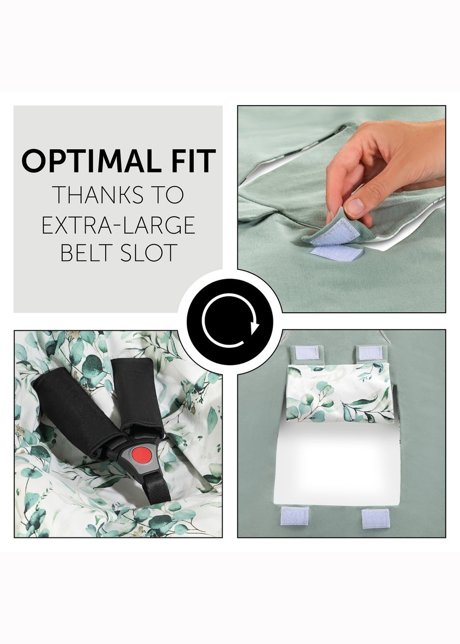 Hauck Green/White Snuggle N Dream Blanket