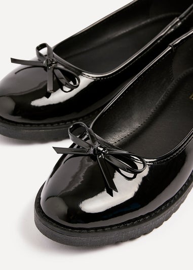 Linzi Quote Black Patent Pump