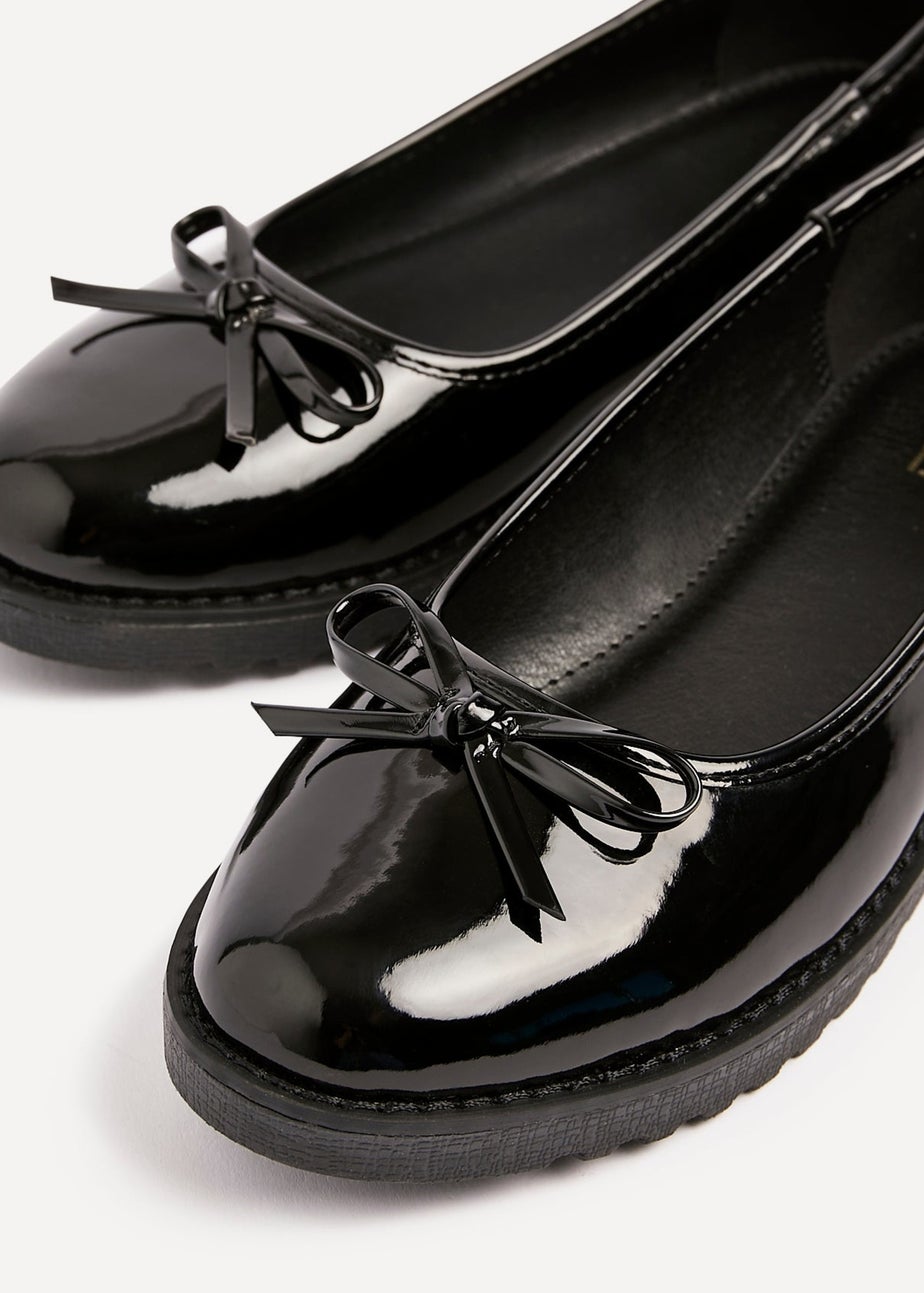 Linzi Quote Black Patent Pump