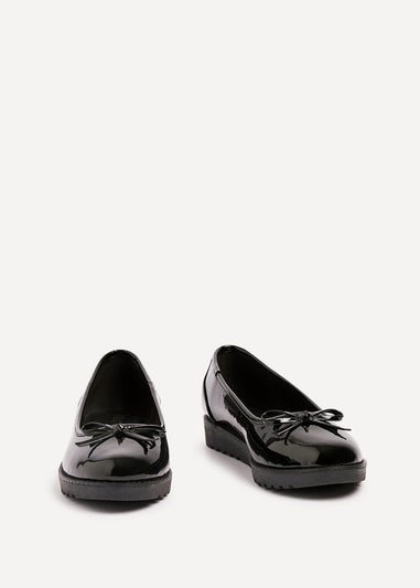 Linzi Quote Black Patent Pump