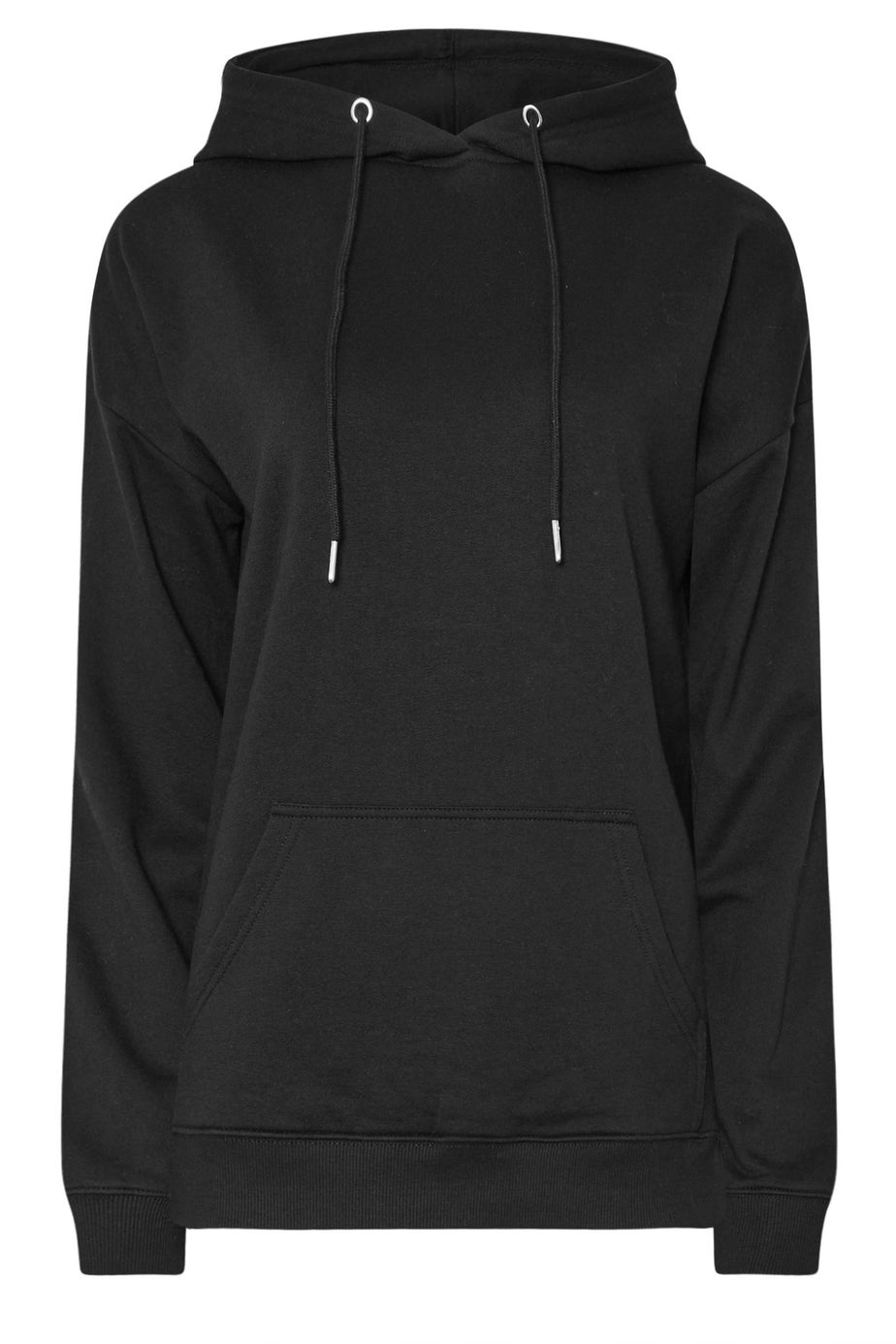 Long Tall Sally Black Drawstring Hoodie