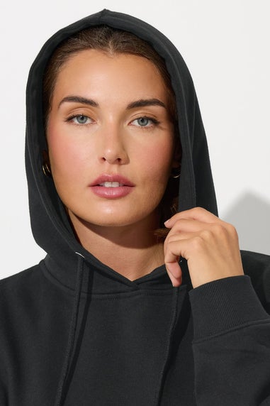Long Tall Sally Black Drawstring Hoodie
