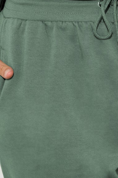 Long Tall Sally Khaki Green Cuffed Jogger
