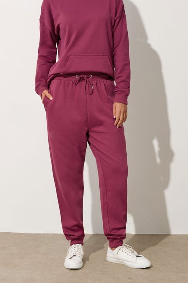 Long Tall Sally Dark Pink Cuffed Jogger