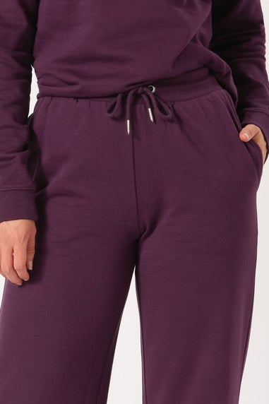 Long Tall Sally Purple Wide Leg Joggers