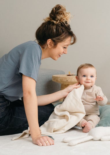 Babymoov Doomoo Cream Lovely Muslin Cloths set of 3