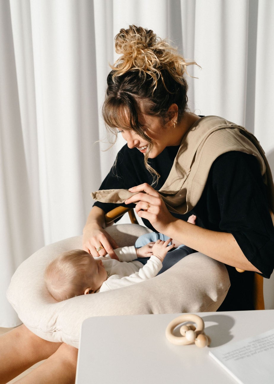 Babymoov Doomoo Cream Lovely Muslin Cloths set of 3