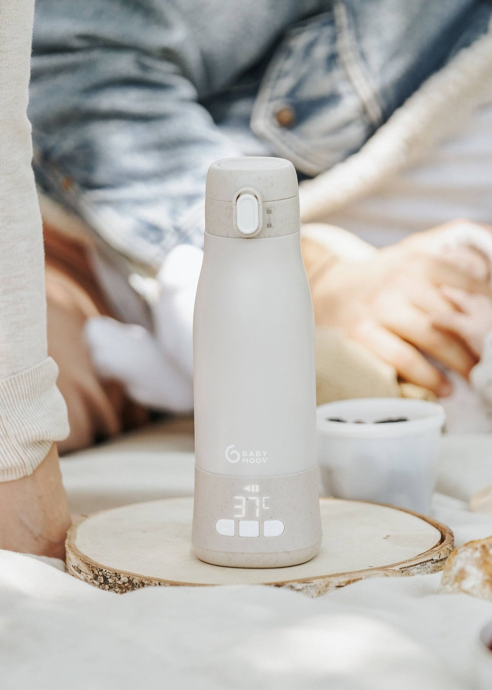 Babymoov Mineral Rechargable Travel Bottle Warmer Moov & Feed