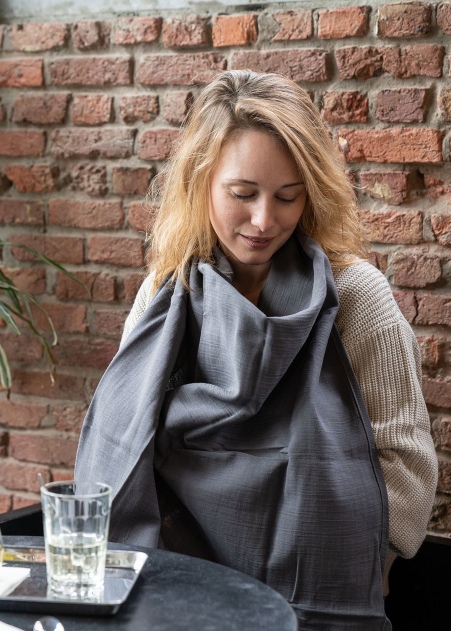 Babymoov Doomoo Grey Breastfeeding Cover Mom n Play