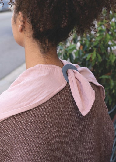 Babymoov Doomoo Pink Mom n Play Muslin Breastfeeding Cover