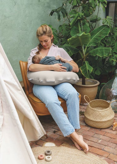 Babymoov Doomoo Sand Jersey Muslin Feeding Pillow Softy