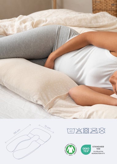 Babymoov Doomoo Sand Flowers Maternity Pillow Maxxy XL