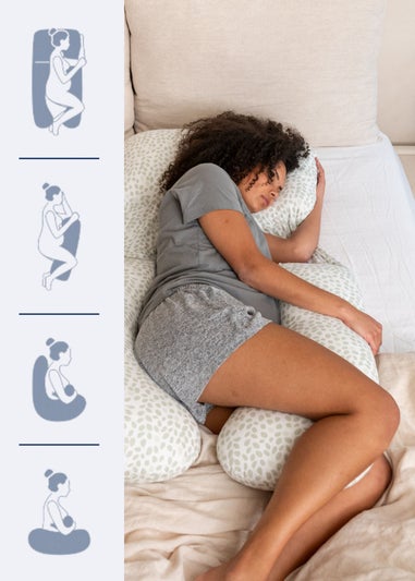 Babymoov Doomoo Green Leaves Maternity Pillow Maxxy XL