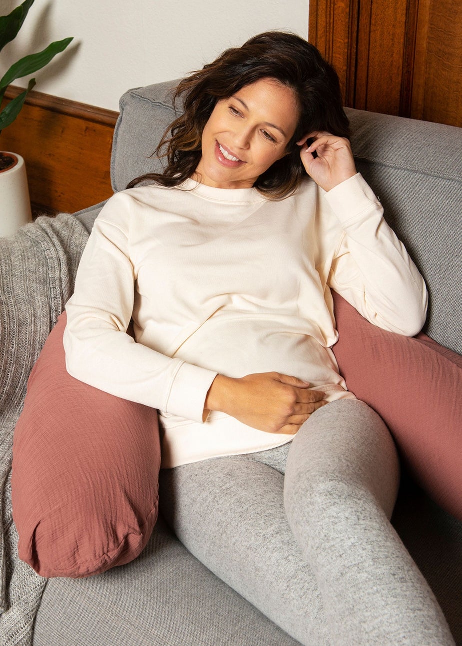 Babymoov Doomoo Brick Maternity pillow Comfy Big Muslin