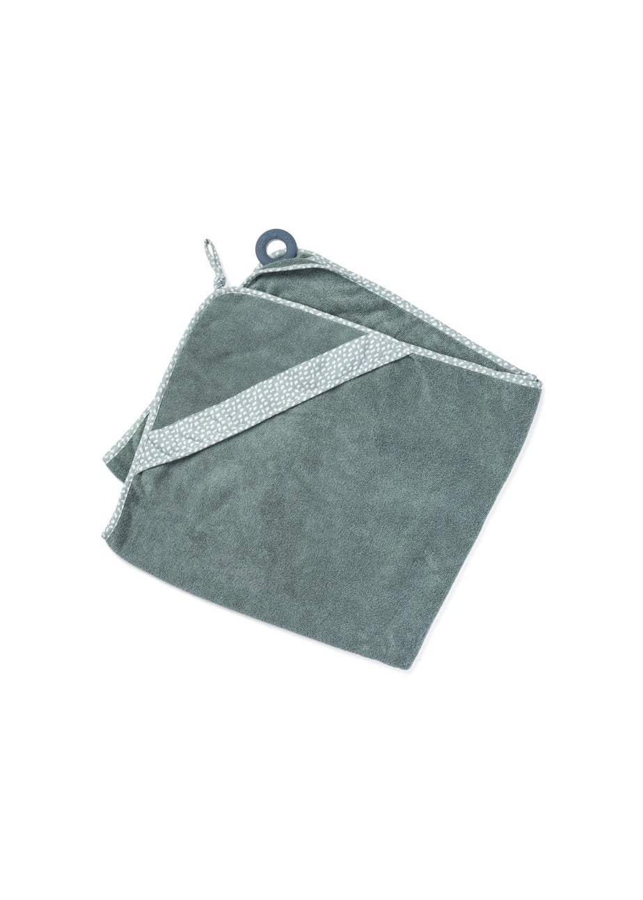 Babymoov Doomoo Green Hooded Towel Dry'n Play