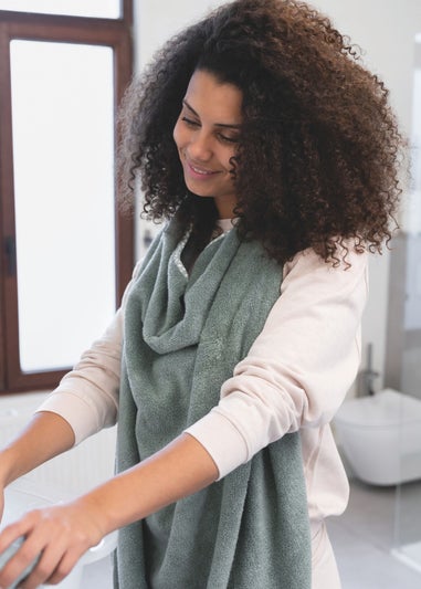 Babymoov Doomoo Green Hooded Towel Dry'n Play