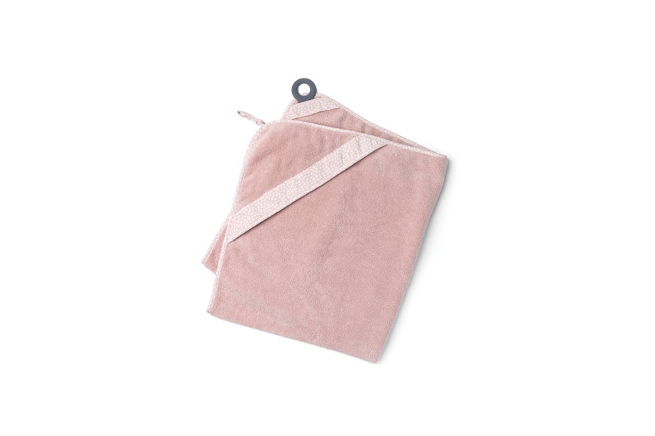 Babymoov Doomoo Pink Hooded Towel Dry'n Play