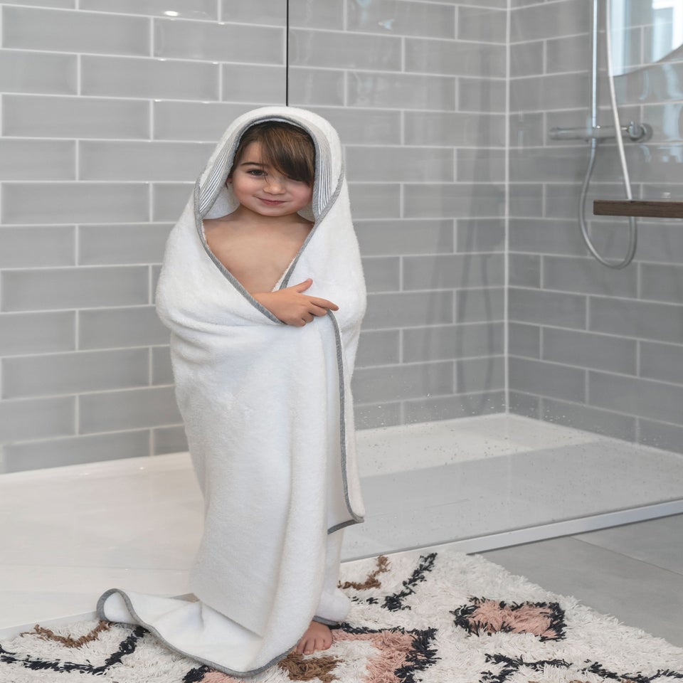 Babymoov Doomoo White Hooded Towel Dry'n Play