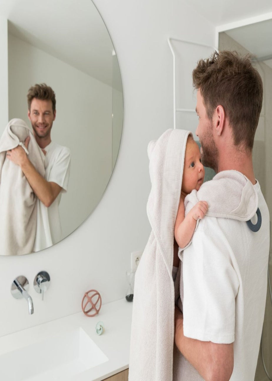Babymoov Doomoo Almond Hooded Towel Dry'n Play
